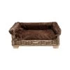 51 Degrees North Rattan Cover Bed -Hundebedarfsgeschäft 51 degrees north rattan cover bed 212405 0500 none