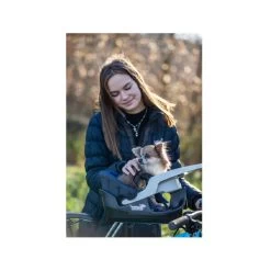 Dogrider Dog Seat + Korb - Grau -Hundebedarfsgeschäft dogrider dog seat mand grijs 174364 0500 none