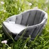 Dogrider Dog Seat Korb - Grau -Hundebedarfsgeschäft dogrider dog seat mand grijs 180049 0500 none