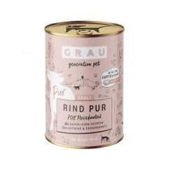 Grau Excellence Adult Pur - Rind - Dose 7 Grau Excellence Adult Pur - Rind - Dose -Hundebedarfsgeschäft grau excellence adult puur hondenvoer rund blik 202460 0500 none