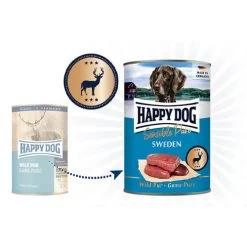 Happy Dog Sensible Pure Sweden -Hundebedarfsgeschäft happy dog wild pur 193637 0500 none