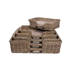 Happy House Weidenkorb Eckig -Hundebedarfsgeschäft happy house rieten mand recht 167221 0500 none