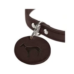 Hunter Halsband Aalborg - Dunkelbraun -Hundebedarfsgeschäft hunter halsband aalborg 175414 0500 none