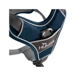 Hunter Geschirr Divo Dunkelblau/Grau -Hundebedarfsgeschäft hunter harnas divo donkerblauwgrijs 166900 0500 none