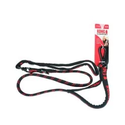 KONG Zero-Shock Leash - Schwarz -Hundebedarfsgeschäft kong zero shock leash zwart 178519 0500 none