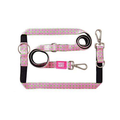 Max & Molly Multi-Function Hundeleine - Retro Pink 3 Max & Molly Multi-Function Hundeleine - Retro Pink
