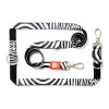 Max & Molly Multi-Function Hundeleine - Zebra -Hundebedarfsgeschäft max molly multi function hondenriem zebra 141902 0500 none