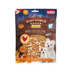 Nobby - Starsnack Barbecue Wrapped Chicken Mini -Hundebedarfsgeschäft nobby starsnack barbeque wrapped chicken mini 152461 0500 none