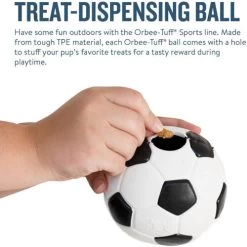 Planet Dog Orbee-Tuff Soccer Ball -Hundebedarfsgeschäft prod 14590 203618 0500 none