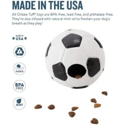 Planet Dog Orbee-Tuff Soccer Ball -Hundebedarfsgeschäft prod 14590 203621 0500 none