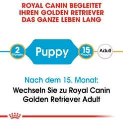 Royal Canin Golden Retriever Puppy - Hundefutter -Hundebedarfsgeschäft royal canin golden retriever puppy hondenvoer 138931 0500 none