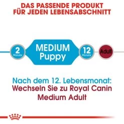 Royal Canin Medium Puppy Wet 14 Royal Canin Medium Puppy Wet -Hundebedarfsgeschäft royal canin medium puppy wet 129245 0500 none