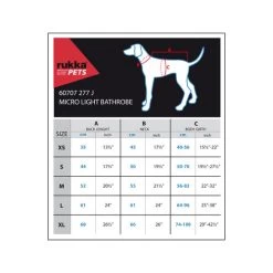 RukkaPets Micro Light Bathrobe -Hundebedarfsgeschäft rukkapets micro light bathrobe 185542 0500 none